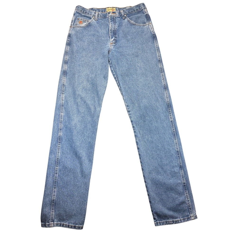 Wrangler 20X Relaxed Fit Blue Jeans Mens 35x37 Medium Wash